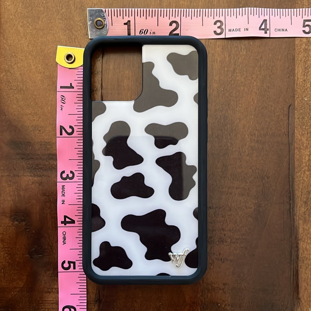 iPhone 12 Mini Wildflower Case - Cow Pattern - Picture 5 of 5